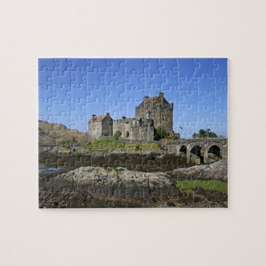 Schloss Eilean Donan, Schottland. Die berühmte Eil Puzzle (Horizontal)