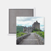 Schloss Eilean Donan, Schottland, Magnet (Vorderseite/Rückseite)