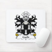 Schloss-Familienwappen Mousepad (Mit Mouse)