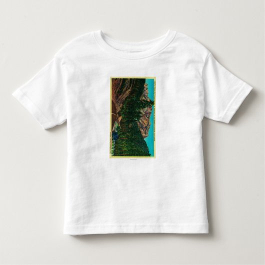 Schloss-Felsspitzen-Staats-Park von US 99 Kleinkind T-shirt (Vorderseite)
