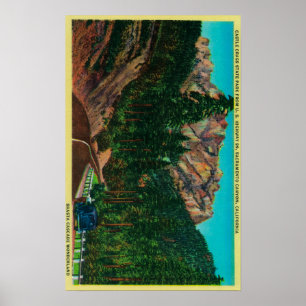 Schloss-Felsspitzen-Staats-Park von US 99 Poster