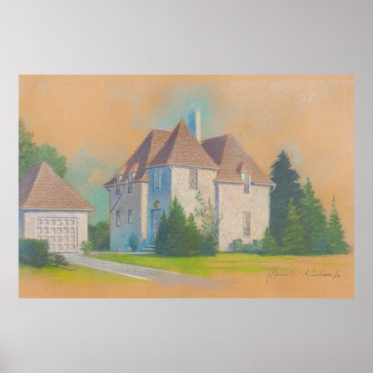 Schloss Fleur-de-Lis - Kulhanek (1969) Poster (Vorne)