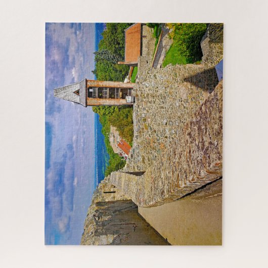 Schloss Frankenstein Deutschland. Puzzle (Vertikal)