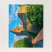 Schloss Frankenstein Deutschland. Puzzle (Vertikal)