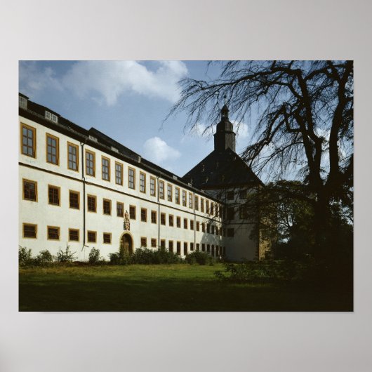 Schloss Friedenstein, Gotha, Baujahr 1643-54 Poster (Vorne)
