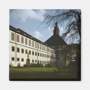 Schloss Friedenstein, Gotha, im Jahre 1643-54 Magnet