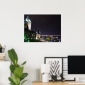 Schloss Frontenac Burgen von Quebec Poster (Heimbüro)