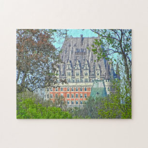 Schloss Frontenac Quebec. Puzzle
