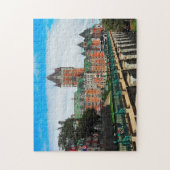 Schloss Frontenac Quebec. Puzzle (Vertikal)