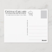 Schloss Gaillard, at the sunrise Postkarte (Rückseite)