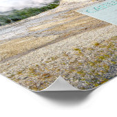 Schloss Geyser, Yellowstone Nationalpark, Wyoming Poster (Ecke)