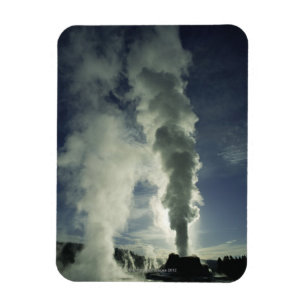 Schloss-Geysir, Yellowstone Nationalpark Magnet