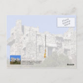 Schloss Gillette, Connecticut Postkarte (Rückseite)