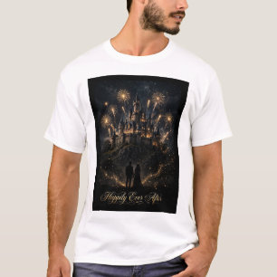 Schloss 'Glücklich bis ans Ende aller Tage' Herren T-Shirt
