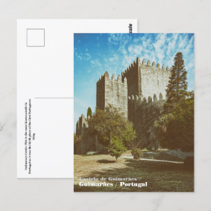 Schloss Guimaraes. Postkarte