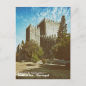 Schloss Guimaraes. Postkarte (Vorderseite)