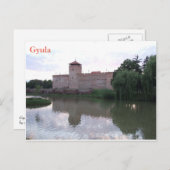 Schloss Gyula - Ungarn Postkarte (Vorne/Hinten)