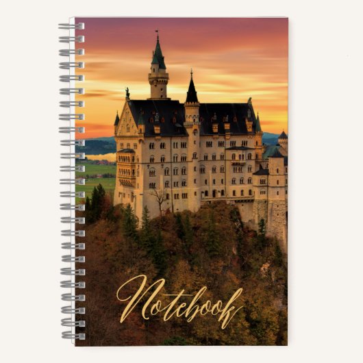 Schloss Hardcover Notebook Deluxe Notizblock (Vorderseite)