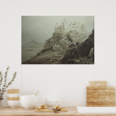 Schloss Harlech - Paul Sandby - c1800 Poster (Küche)