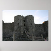 Schloss Harlech Poster (Vorne)
