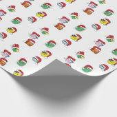 Schloss Hassle Monster Weihnachtsgeschenk Wrap Geschenkpapier (Ecke)