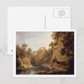 Schloss Hawthornden, in der Nähe von Edinburgh, c. Postkarte (Vorne/Hinten)