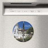 Schloss Hearst in San Simeon, CA Magnet (In Situ (Geschirrspüler))