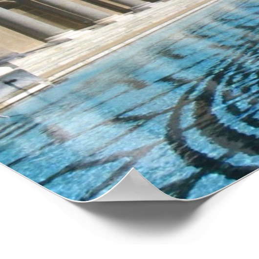 Schloss Hearst Poster (Ecke)