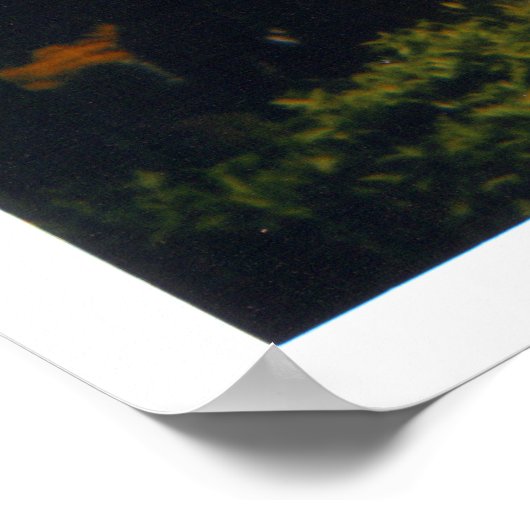 Schloss Hearst Poster (Ecke)