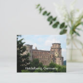 Schloss Heidelberg Deutschland individuell gestalt Postkarte (Stehend Vorderseite)