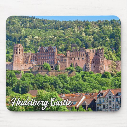 Schloss Heidelberg, Deutschland Mousepad (Vorne)