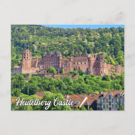 Schloss Heidelberg, Deutschland Postkarte
