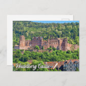 Schloss Heidelberg, Deutschland Postkarte (Vorne/Hinten)