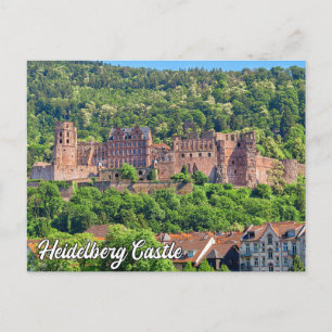 Schloss Heidelberg, Deutschland Postkarte