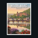 Schloss Heidelberg Deutschland Reisen Postkarte<br><div class="desc">Heidelberg, eine der malerischsten und historischsten Städte Deutschlands, ist bekannt für seine romantische Altstadt, die atemberaubenden Burgruinen und die lebendige Universitätsatmosphäre. Heidelberg liegt am Neckar im Südwesten Deutschlands und ist die Zuhause der ältesten deutschen Universität, die 1386 gegründet wurde und seit Jahrhunderten die intellektuelle und kulturelle Identität der Stadt prägt....</div>
