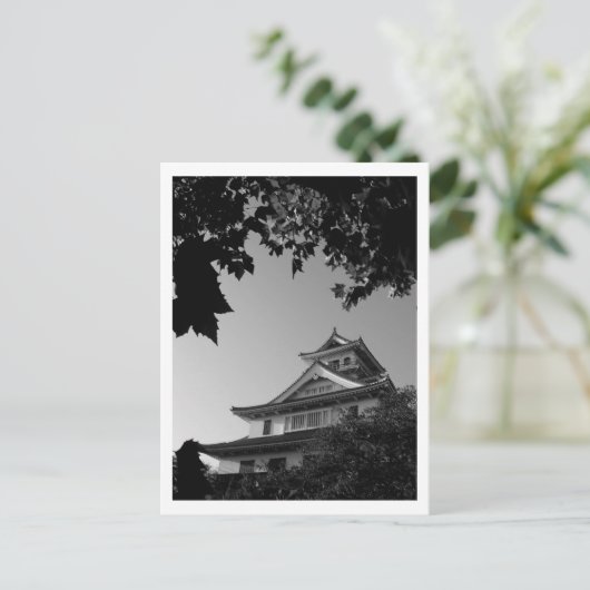 Schloss Hikone: Japan Postkarte (Stehend Vorderseite)