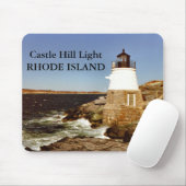 Schloss Hill Leuchtturm, Rhode Island Mousepad (Mit Mouse)