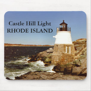 Schloss Hill Leuchtturm, Rhode Island Mousepad