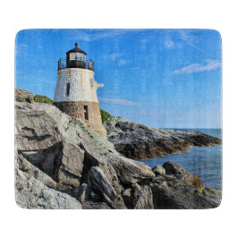 Schloss Hill Leuchtturm, Rhode Island Schneidersch Schneidebrett