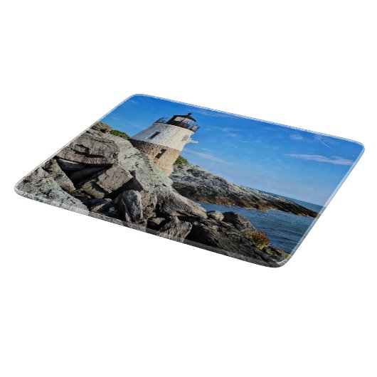 Schloss Hill Leuchtturm, Rhode Island Schneidersch Schneidebrett (Ecke)