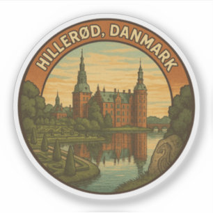 Schloss Hillerød Dänemark Aufkleber