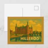 Schloss Hillerød Dänemark Postkarte (Vorne/Hinten)