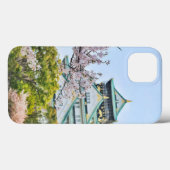 Schloss Himeji mit Kirschblüten Case-Mate iPhone Hülle (Rückseite (Horizontal))