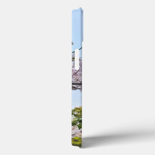 Schloss Himeji mit Kirschblüten Case-Mate iPhone Hülle (Rückseite / Rechts)