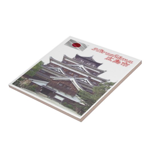 Schloss HIROSCHIMA, Japan, Asien, Fliese (Seite)