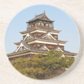 Schloss Hiroshima 広 島 城, Hiroshima, Japan Getränkeuntersetzer (Vorne)