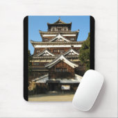 Schloss Hiroshima 広 島 城, Hiroshima, Japan Mousepad (Mit Mouse)