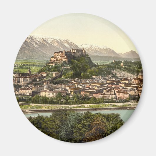 Schloss Hohensalzburg, Salzburg, Österreich Magnet (Vorne)