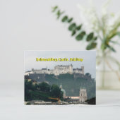 Schloss Hohensalzburg, Salzburg, Österreich Postkarte (Stehend Vorderseite)