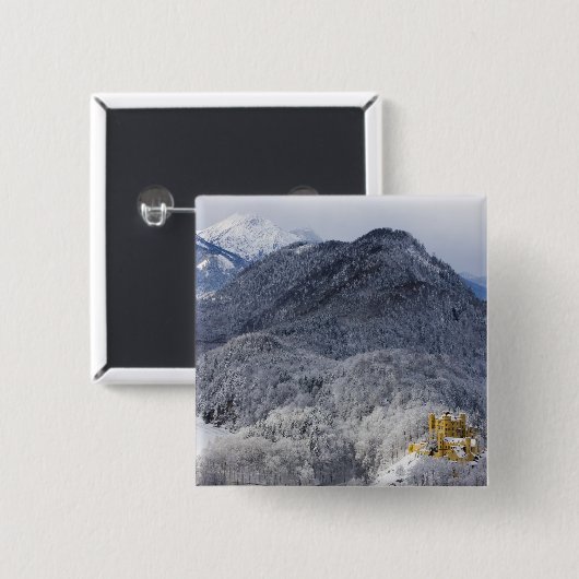 Schloss Hohenschwangau Button (Vorne & Hinten)